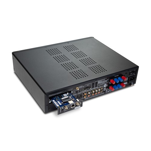 NAD C 389 3-4 - Rear Above with MDC2 BluOS-D